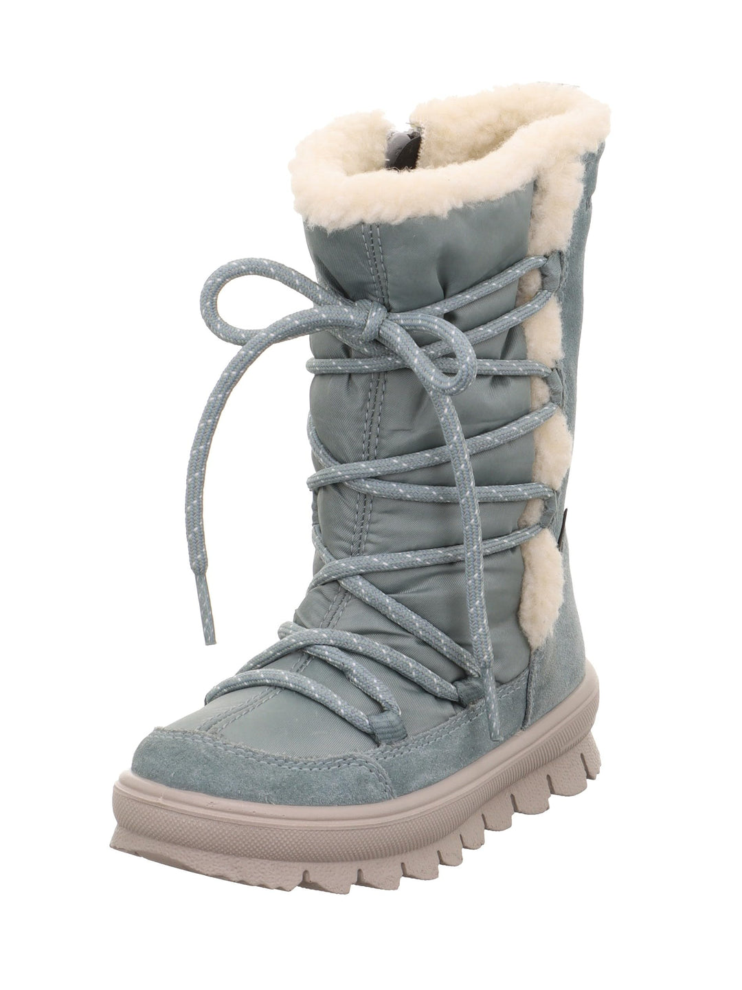 Superfit Girl's Flavia Snow Boot, Hellgrün 7500