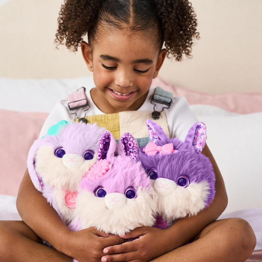 ScruffaLuvs Häschen-Scruffs, Überraschungsplüschtier, 14 cm, Häschen-Scruff mit magischer Enthüllung