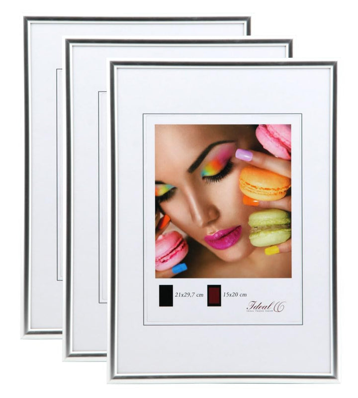 IDEAL TREND New Lifestyle Set Bilderrahmen Wanddeko Collage Poster Rahmen 2er 3er 5er Pack: Farbe: 3