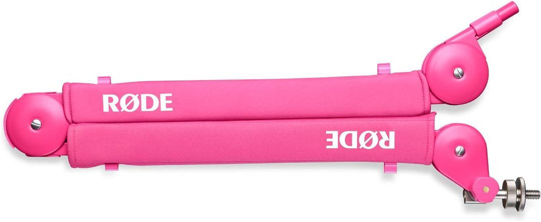 Rode PSA1+ Plus Tisch-Mikrofonarm Gelenkarm Pink mit keepdrum Mikrofasertuch PSA1+ Plus mit Mikrofas