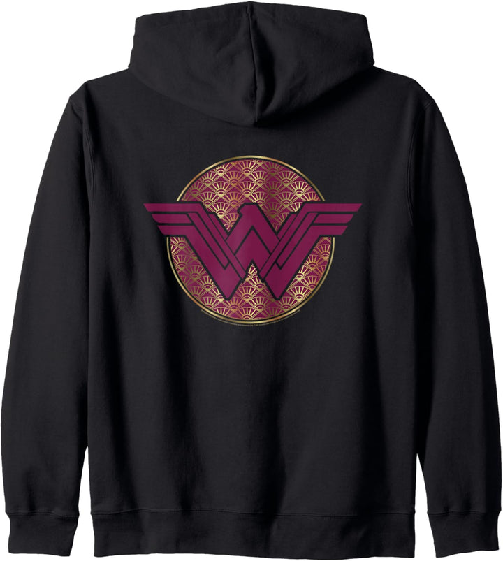 Wonder Woman Movie Geometric Logo with Golden Sun Kapuzenjacke