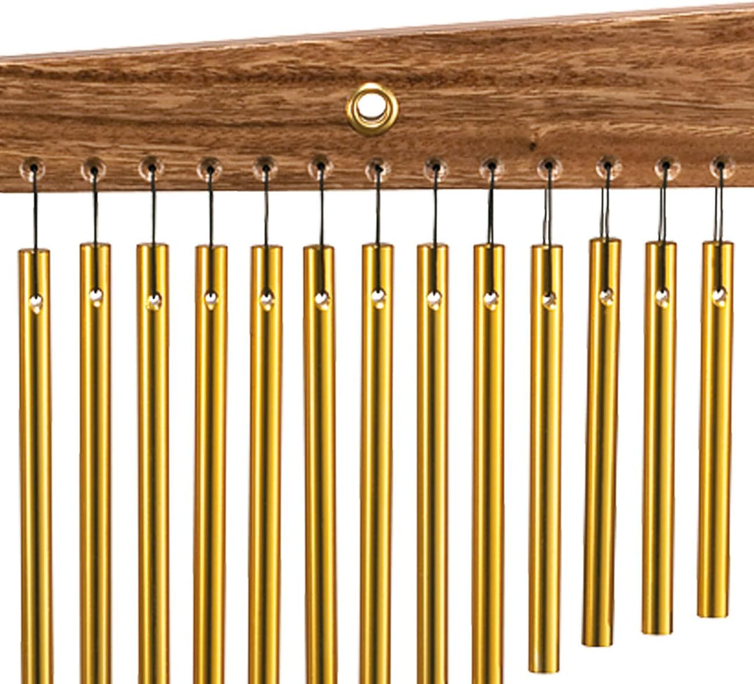 Meinl Percussion CH27 Chimes (27 Stäbe, einreihig), Gold Mehrfarbig, Mehrfarbig