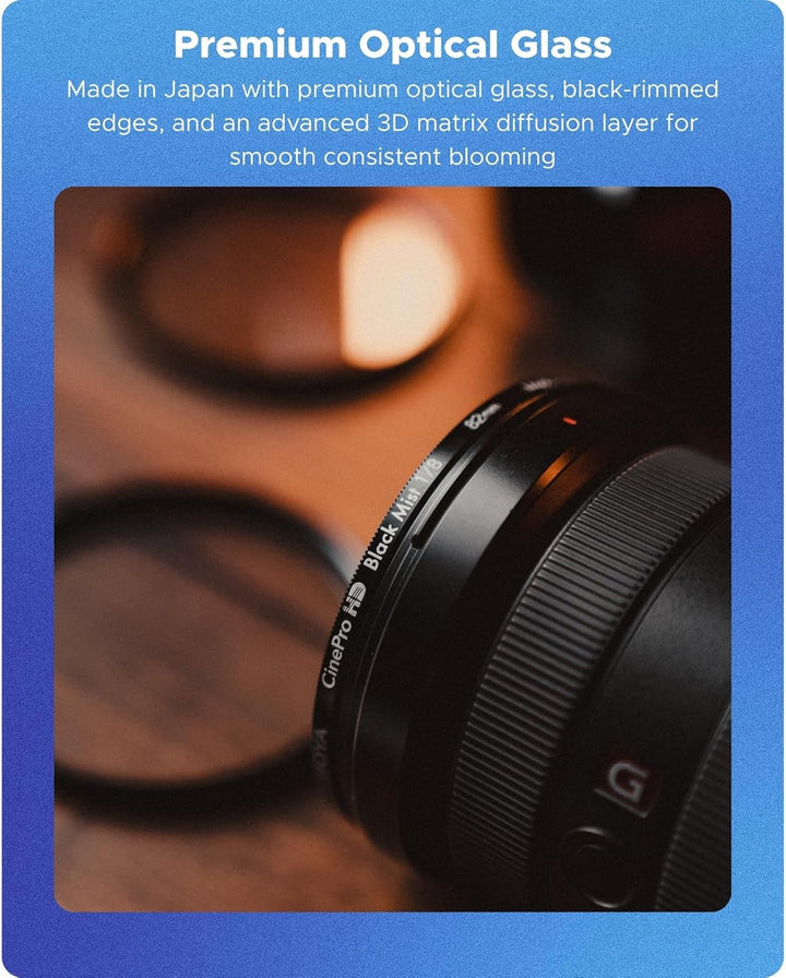 82S Hoya CineProHD BlackMist 1/8 82mm 1/8, 82mm 1/8