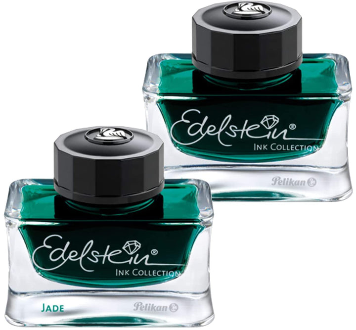 Pelikan Edelstein Ink 50ml (2er Pack, Jade) hellgrün