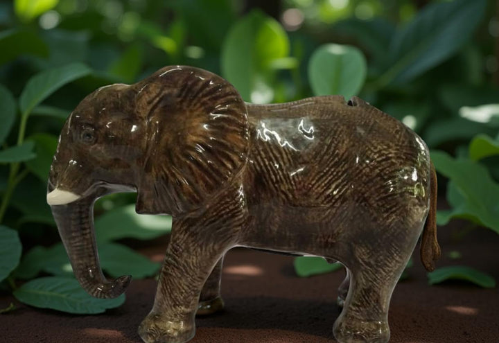 Spardose Sparschwein gross Tier - Motiv – Bild aus Keramik (Elefant 2), Elefant 2