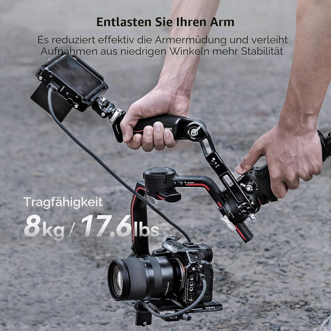 SMALLRIG RS2 RS3 Gimbal Sling Griff, bequemer Handgriff für DJI RS 2 RSC 2 RS 3 RS 3 Pro RS 3 Mini,
