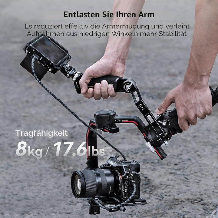 SMALLRIG RS2 RS3 Gimbal Sling Griff, bequemer Handgriff für DJI RS 2 RSC 2 RS 3 RS 3 Pro RS 3 Mini,