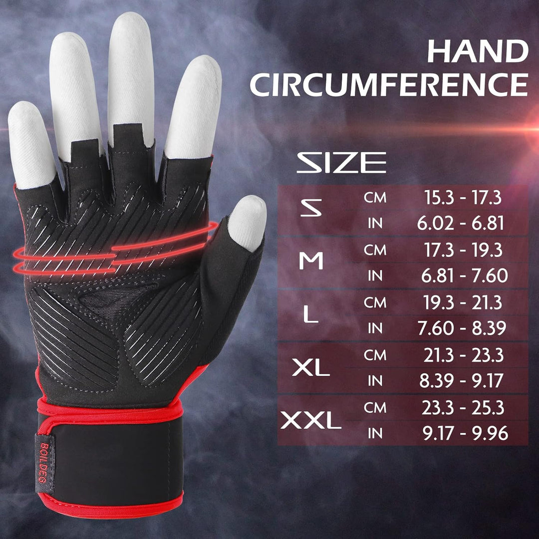 Fitness Handschuhe,Trainingshandschuhe,Gewichtheben Handschuhe für Bodybuilding Crossfit,Damen&Herre