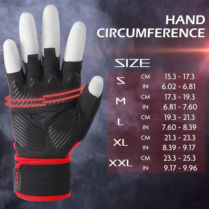 Fitness Handschuhe,Trainingshandschuhe,Gewichtheben Handschuhe für Bodybuilding Crossfit,Damen&Herre