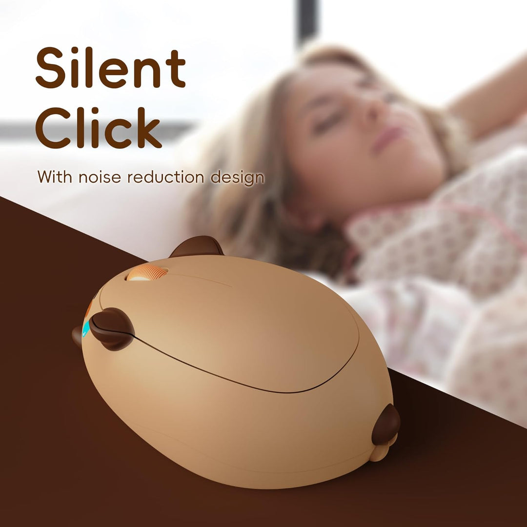 Akko Niedliche Kabellose Maus mit Katzenmotiv, 3200 DPI, Tri-Mode-Verbindung, Bluetooth 3.0/5.0/2.4G