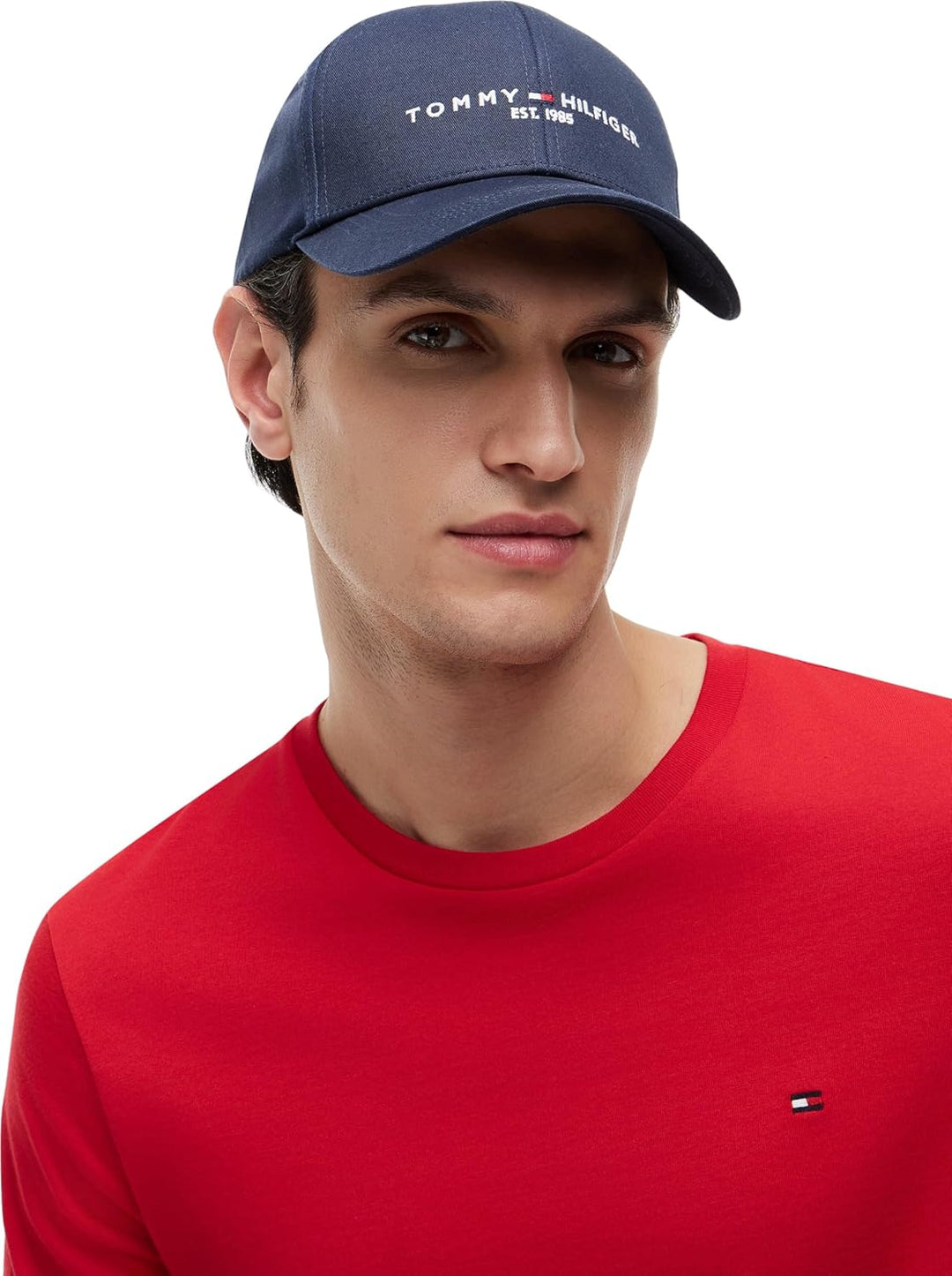 Tommy Hilfiger Herren Kappe, Blau (Desert Sky)