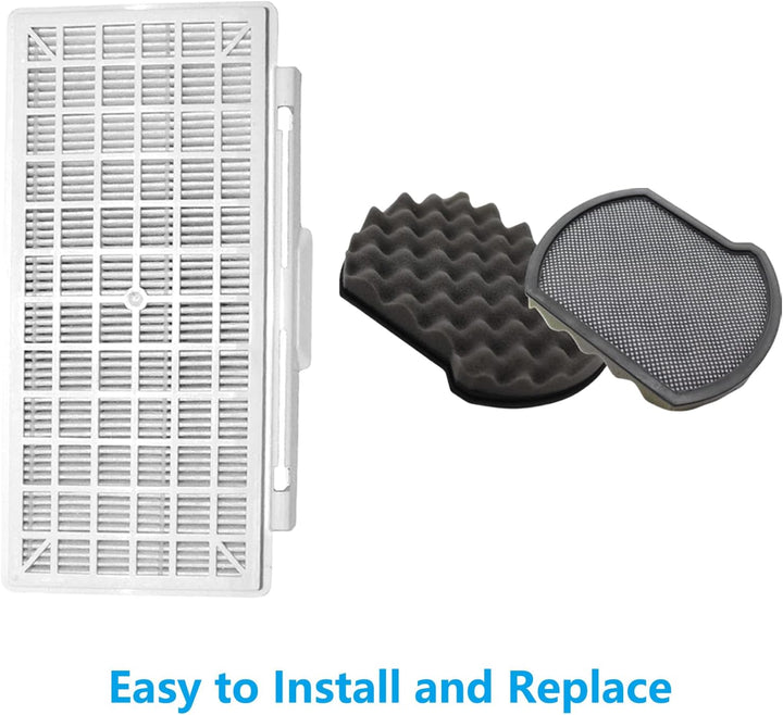 5 Stück Filter Zubehör für Bosch Serie 6 Bodenstaubsauger BGC41XALL / BGC41X36 / BGC41XSIL Staubsaug