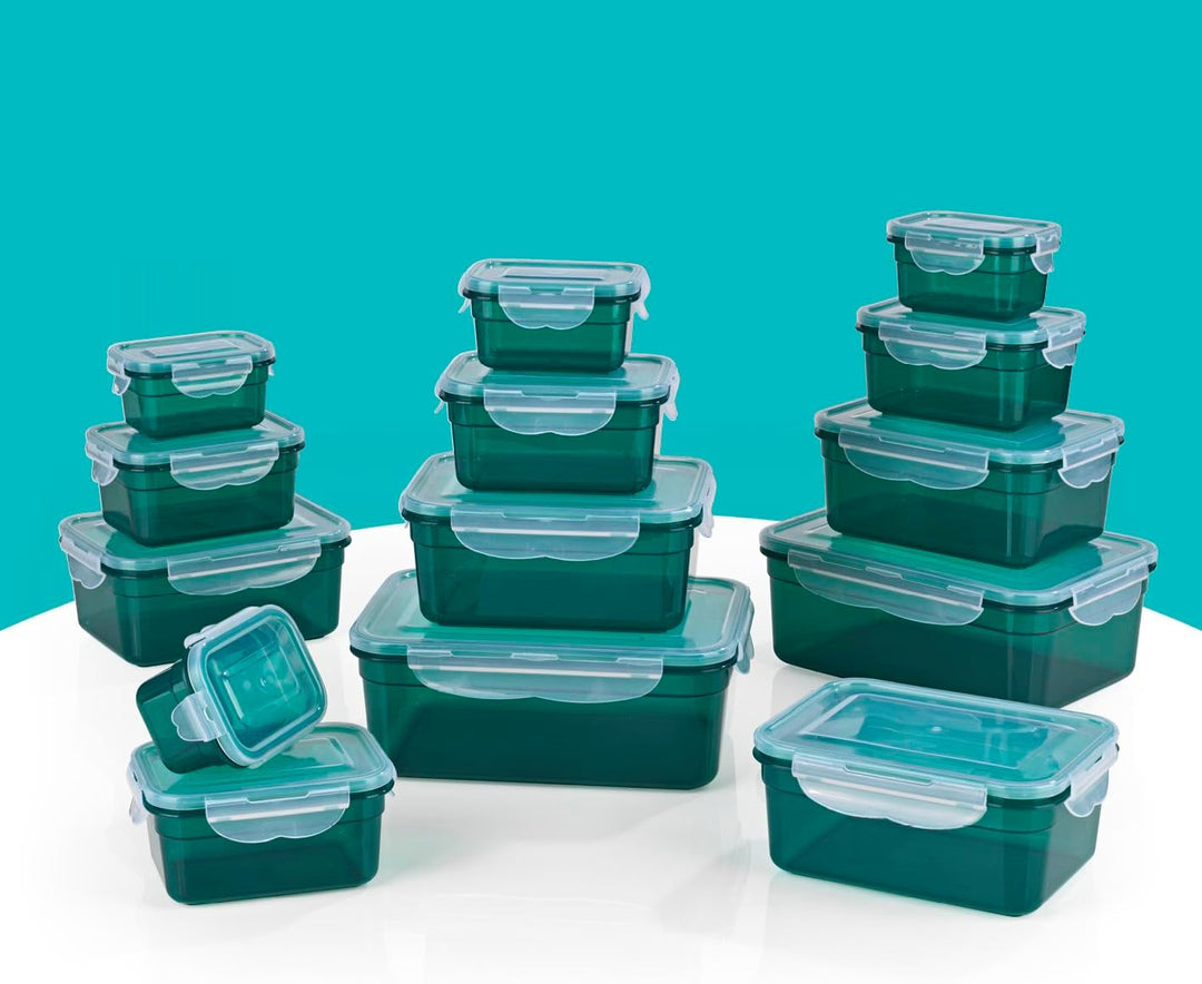 GOURMETmaxx Frischhaltedosen klick-it 14er Set | Spülmaschinen- Mikrowellen- und Gefrierschrankgeeig