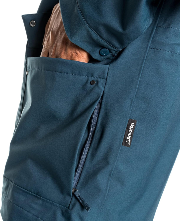Schöffel Herren Parka Gillingham M, winddichter, atmungsaktiver Regenparka, urbane Outdoor Jacke, Wa