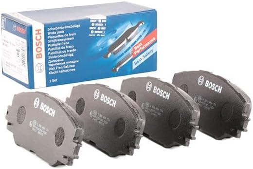 Bosch BP1085 Bremsbeläge - Vorderachse - ECE-R90 Zertifizierung - vier Bremsbeläge pro Set