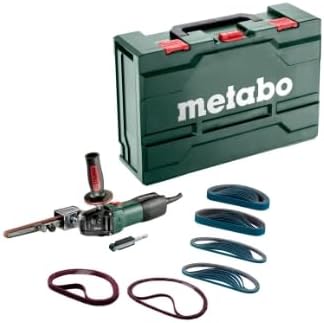 Metabo Bandfeile BFE 9-20 Set (602244500) Stahlblech-Tragkasten, Nennaufnahmeleistung: 950 W, Abgabe
