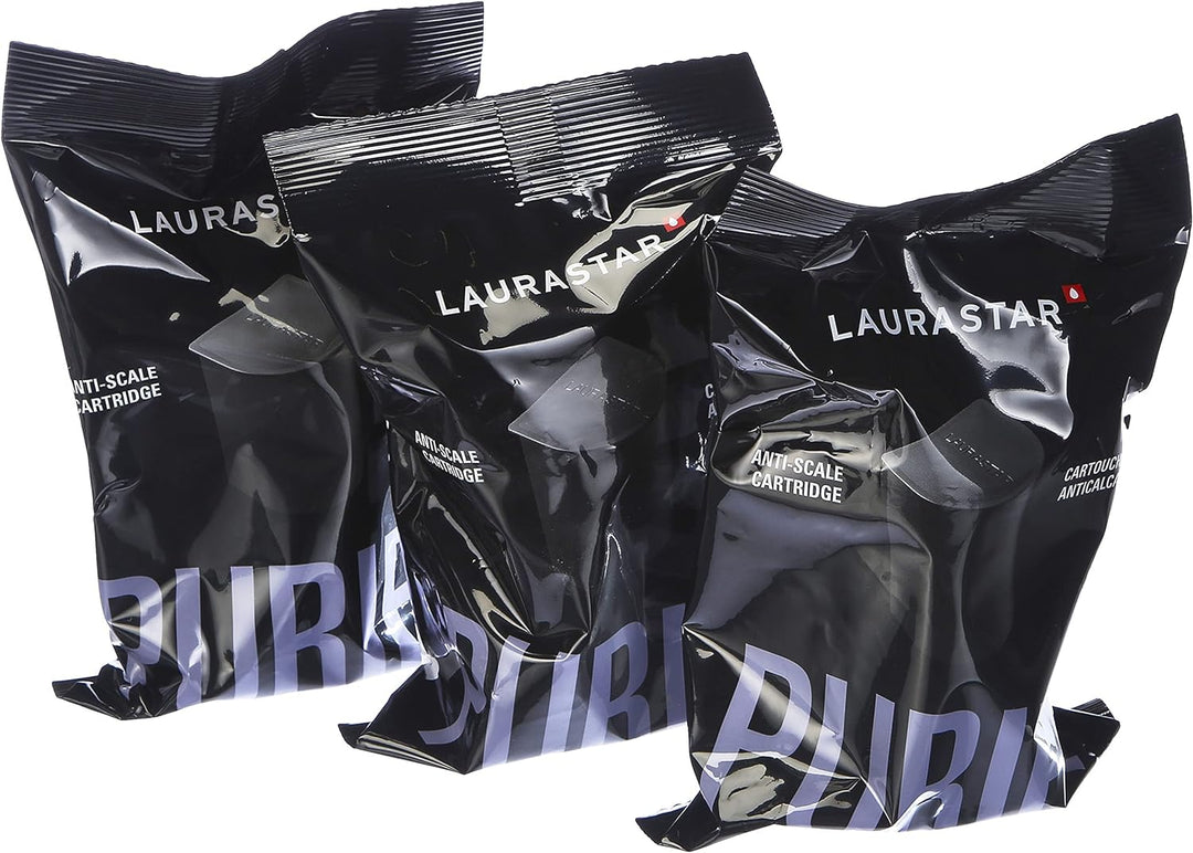 Laurastar Lift Original Red & Kalkschutzkartuschen zur Wasserfilterung 3-er Set Bundle mit Kalkschut