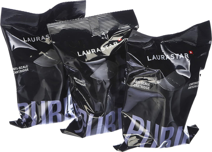 Laurastar Lift Original Red & Kalkschutzkartuschen zur Wasserfilterung 3-er Set Bundle mit Kalkschut