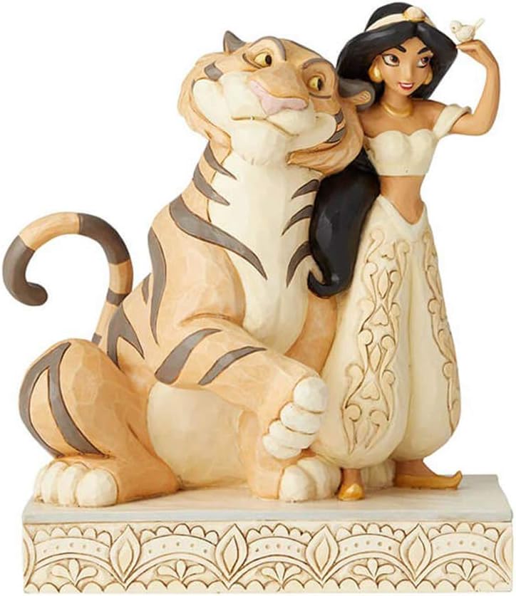 Disney Traditions Jasmine White Woodland Figurine, Multicoloured, One Size