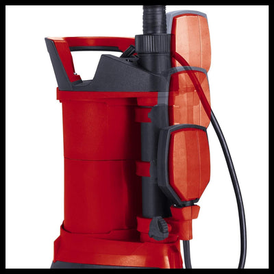 Einhell Schmutzwasserpumpe GE-DP 3925 ECO (390 W, Ø25 mm Fremdkörper, 10.000 L/h Förderl., ECO-Power