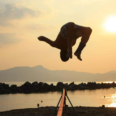 SPIDER SLACKLINE Slackline Holzbefestigung - Slackline Zubehör, Boden - Oder Wandanker, Innen- oder