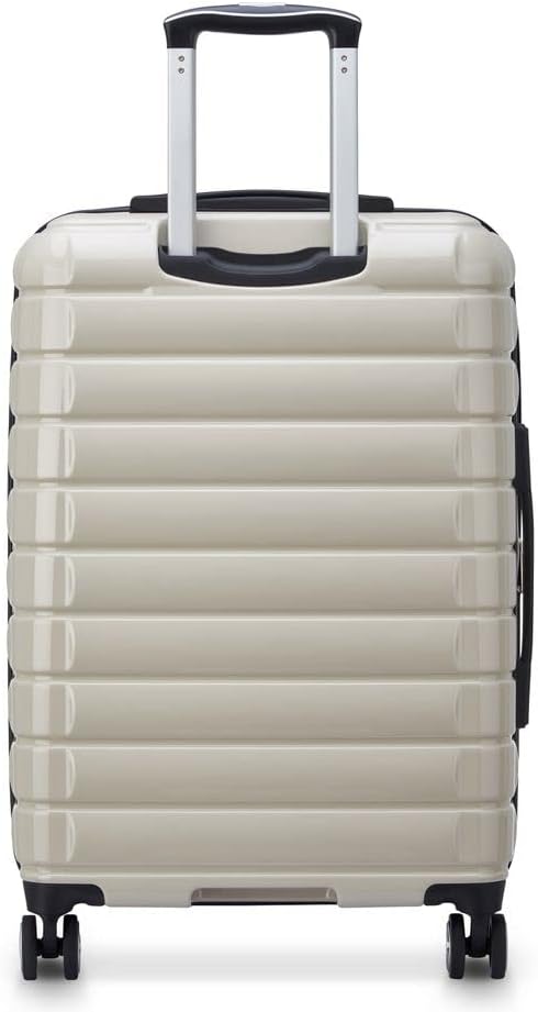DELSEY PARIS Shadow 5.0 – Rucksack starr, elfenbeinfarben, L, Erweiterbar, Erweiterbar L Elfenbeinfa