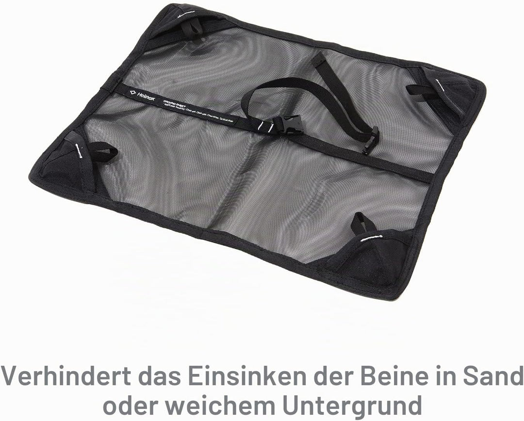 Helinox Ground Sheet | Dieses leicht verstaubare, unentbehrliche Zubehör hilft dabei, Stuhl am Einsi