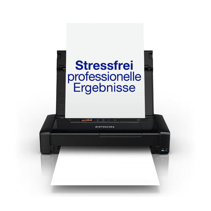 Epson WorkForce WF-110W tragbarer Tintenstrahldrucker (DIN A4, WiFi Direct, Drucker, mobiles Drucken
