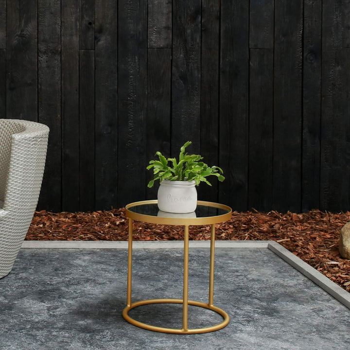 CONCRETTE Blumentopf Blumenkübel Zement-Pflanzkübel Übertopf aus Beton Home Ø 11 cm | 17 Farben 16x1