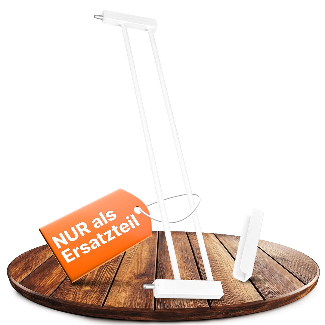 Verlängerung für Treppenschutzgitter | 14cm [Anti-Rutsch] Treppengitter für Geländer Türschutzgitter