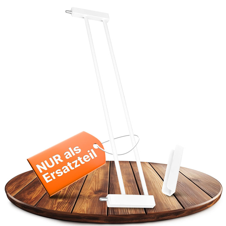 Verlängerung für Treppenschutzgitter | 14cm [Anti-Rutsch] Treppengitter für Geländer Türschutzgitter