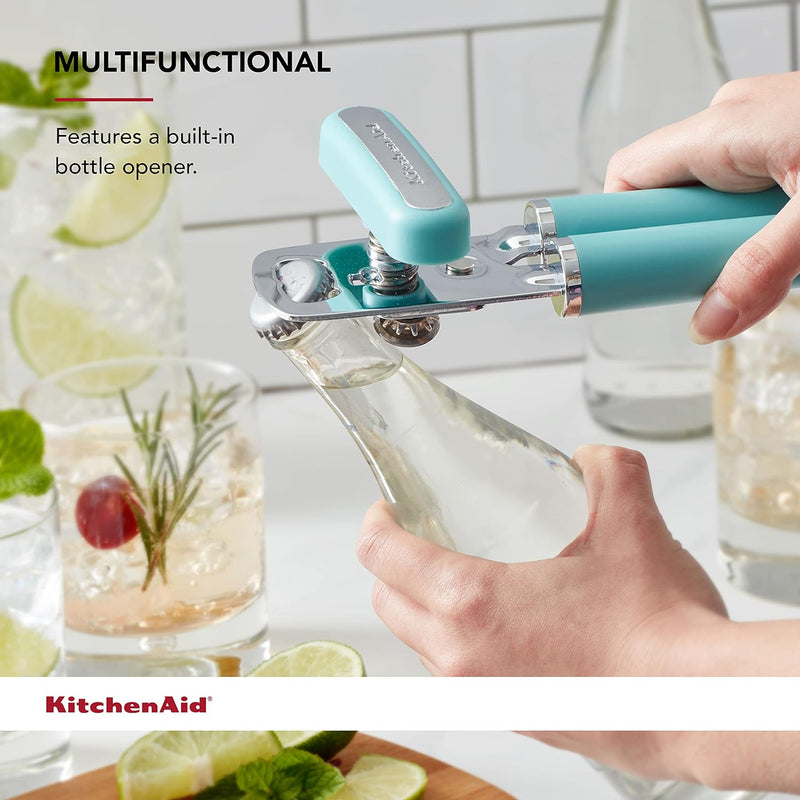 KitchenAid KO199OHAQA Gourmet Multifunktions-Dosenöffner, Einheitsgrösse, mattes Aqua Sky Einheitsgr