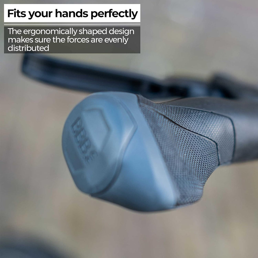BBB Cycling Fahrrad ErgoStyle BHG-82 Cycling Lenkergriffe Rutschfestes ergonomisches Weichgel für Mo
