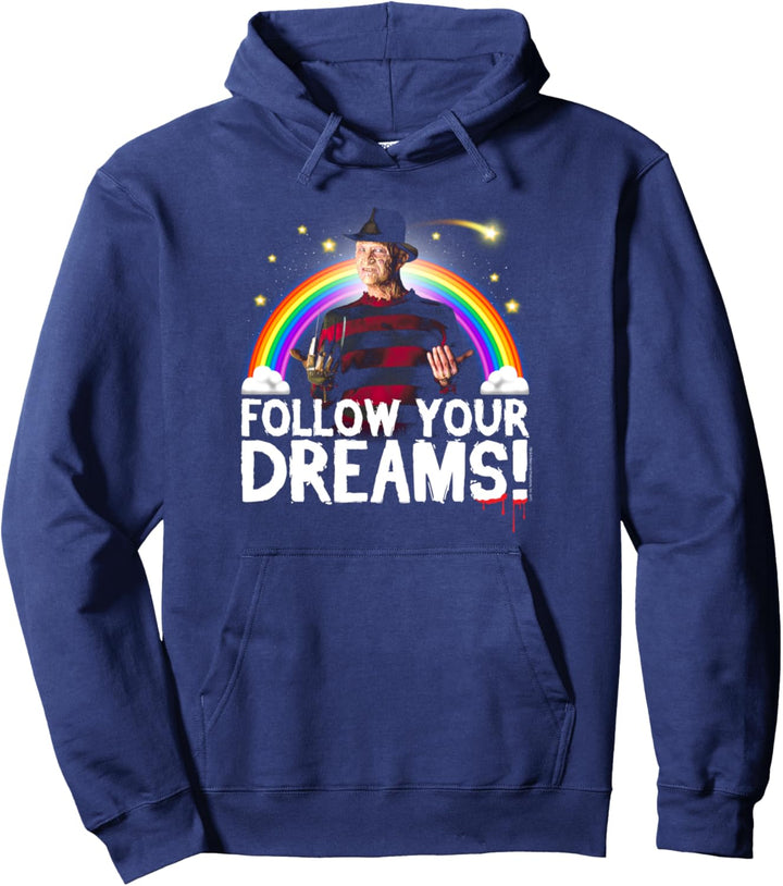 A Nightmare on Elm Street Freddy Follow Dreams Pullover Hoodie
