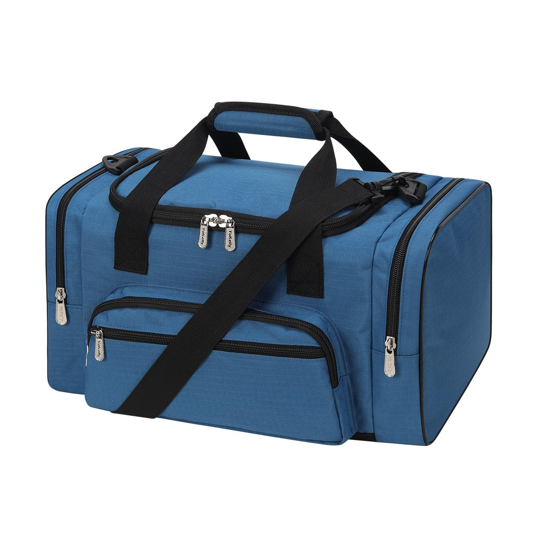 ZZY Sporttasche klein, 25L Gym Tasche, Fitness Tasche Trainingstasche für Weekender Reisetasche (Bla