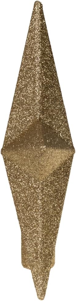 Clever Creations - Weihnachtsbaumspitze - glitzernder Stern - Festliche Weihnachtsdeko - bruchsicher