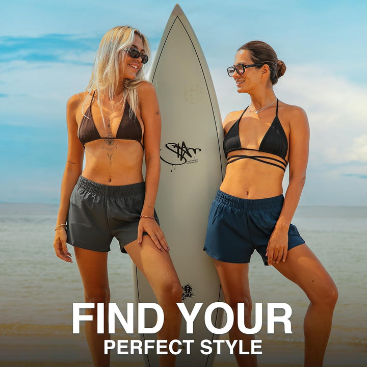 Kanu Surf Damen Boardshorts XS Lori Solid Blue, XS Lori Solid Blue
