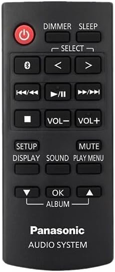 Panasonic SC-DM502 Premium Stereoanlage mit DAB+ und Bluetooth-Verbindung, weiss, weiss