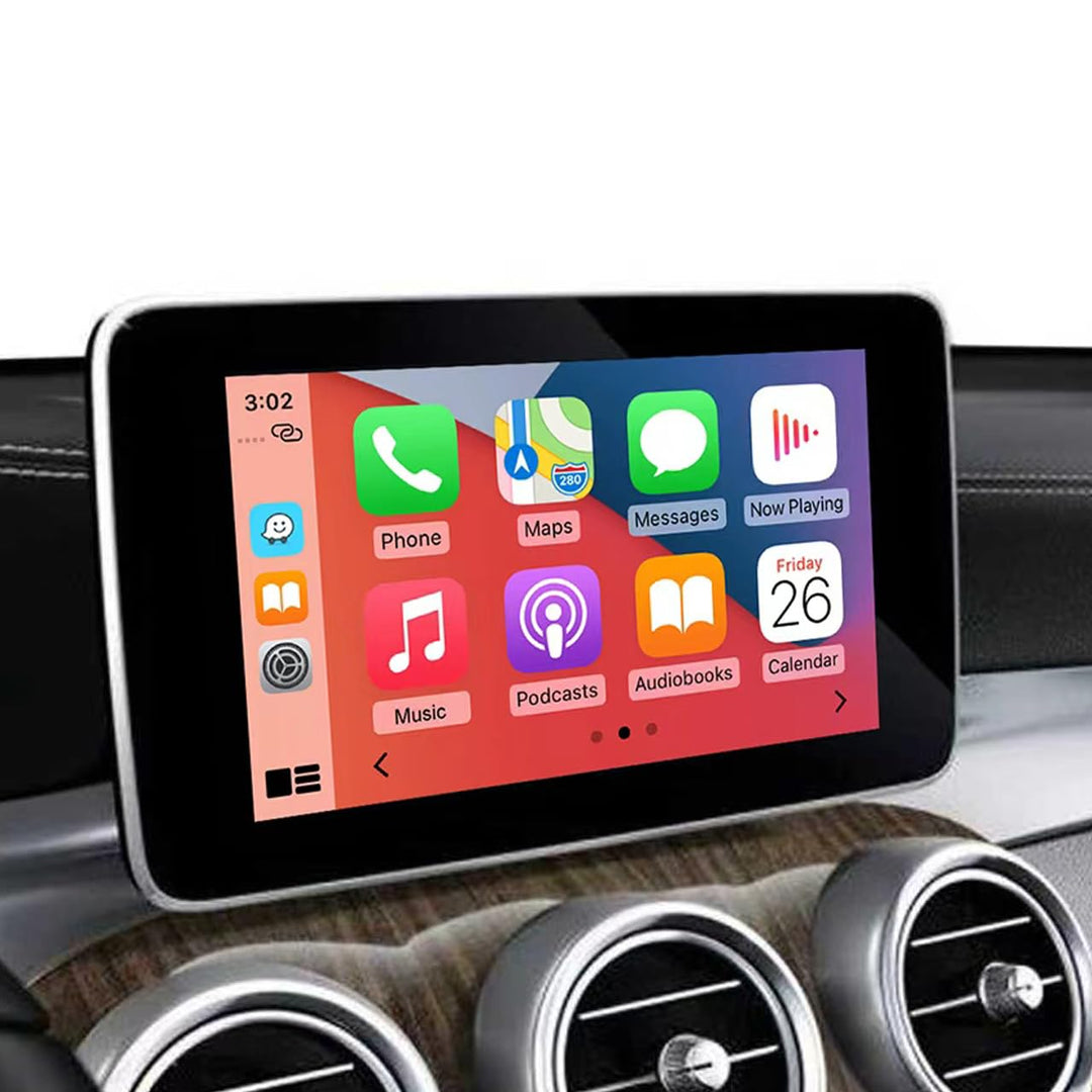 Road Top Wireless Carplay Nachrüstsatz Decoder, Android Auto Modul Empfänger Box für Mercedes Benz C