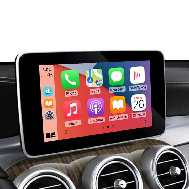 Road Top Wireless Carplay Nachrüstsatz Decoder, Android Auto Modul Empfänger Box für Mercedes Benz C