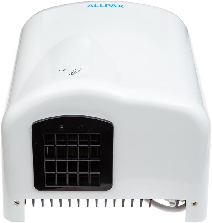 Allpax Händetrockner CITOMAT HT 35, Elektronischer Handtrockner zur Wandmontage, Weiss, Umweltschone