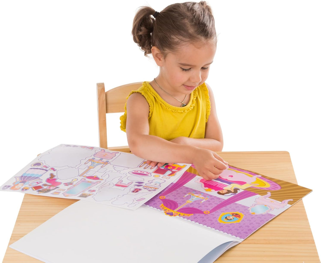 Melissa & Doug Reusable Sticker Pad Bundle contains Fairy, Princess, Dress-Up and Play House by Meli