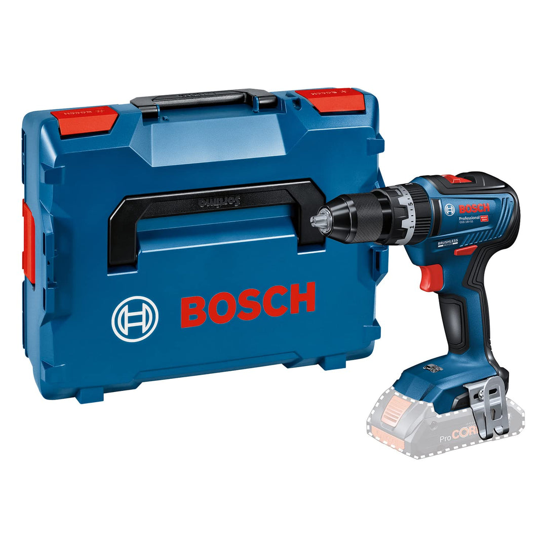 GSB 18V-55 + L-BOXX ohne Akkus/Ladegerät in L-BOXX Standard