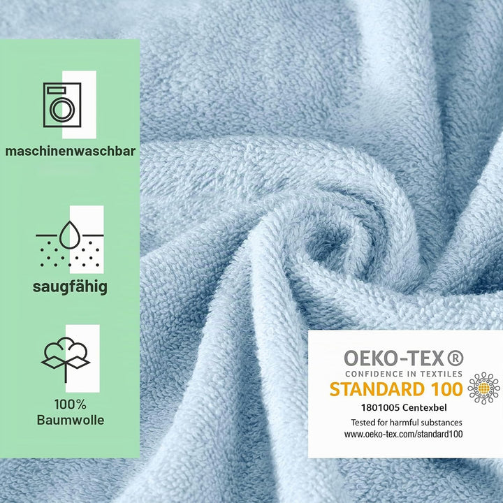 Surf und Badeponcho für Kinder - Poncho Handtuch - Badeponcho - Bademantel für Kinder - 100% Baumwol