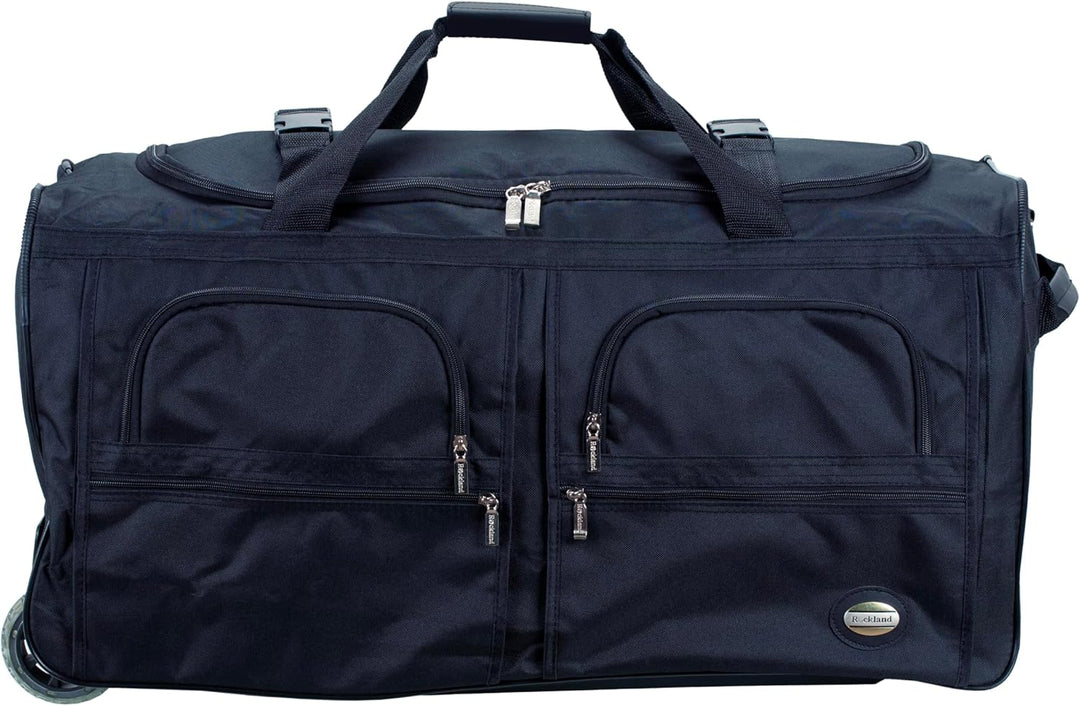 Rockland Gepäck 76,2 cm Rolltasche, Schwarz, Einheitsgrösse, Reisetasche mit Rollen Einheitsgrösse S