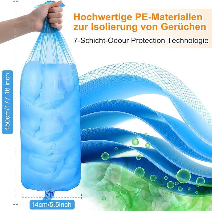 9 Stück Windeleimer Nachfüllkassetten kompatibel mit Tommee Tippee Sangenic Tec+Simplee Sangenic + T