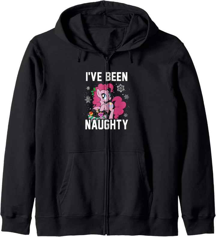 My Little Pony Christmas I've Been Naughty Pinky Pie Logo Kapuzenjacke