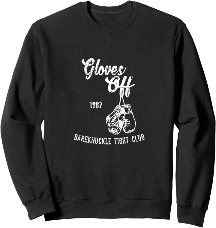 Handschuhe aus Bareknuckle Boxing Fight Club Design Sweatshirt