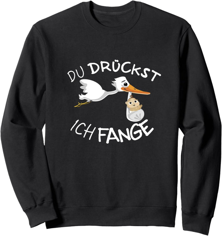 Hebamme dankeschön Spruch Sweatshirt