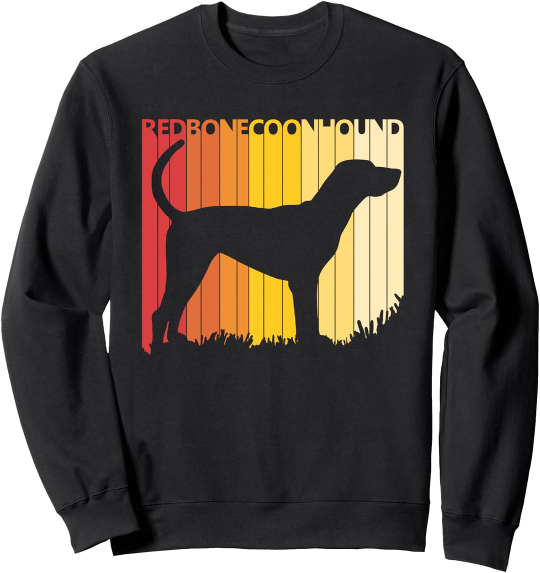 Redbone Coonhound Hund Sweatshirt